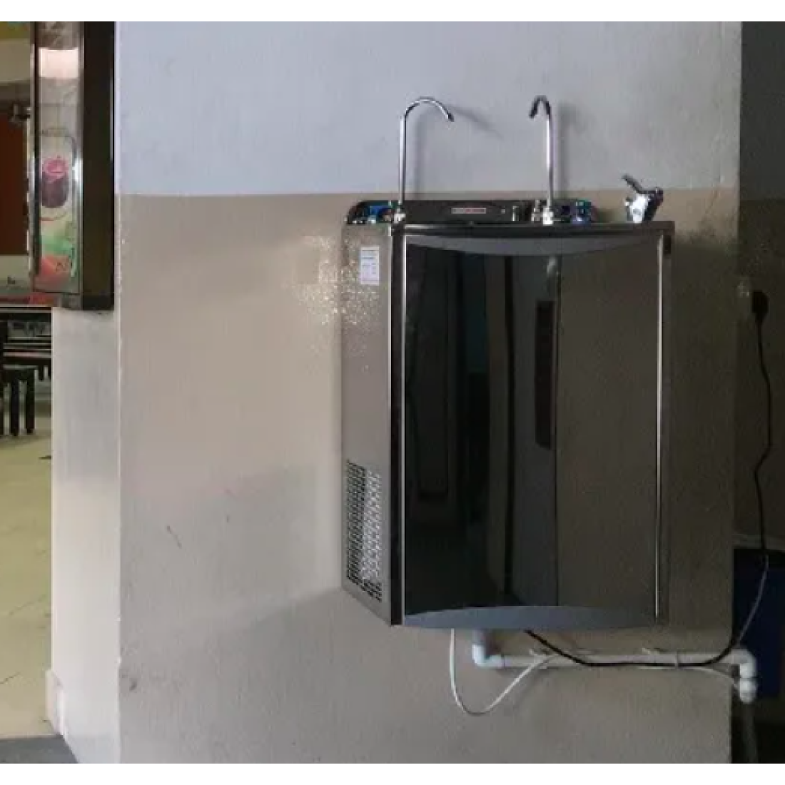 Aqua Kent Fully Stainless Steel Mini Hot And Cold Water Cooler Wall Mount Water Dispenser